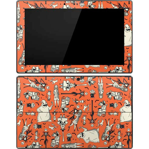 Disney The Nightmare Before Christmas Character Pattern print Surface Pro Tablet Skin